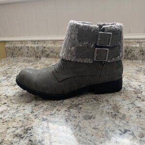 Rocket Dog Gray Ankle Boots